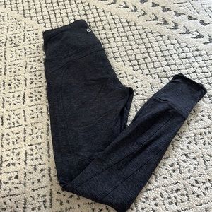 Lululemon charcoal, gray leggings